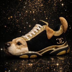 Golden Retriever Luxe Sneakers